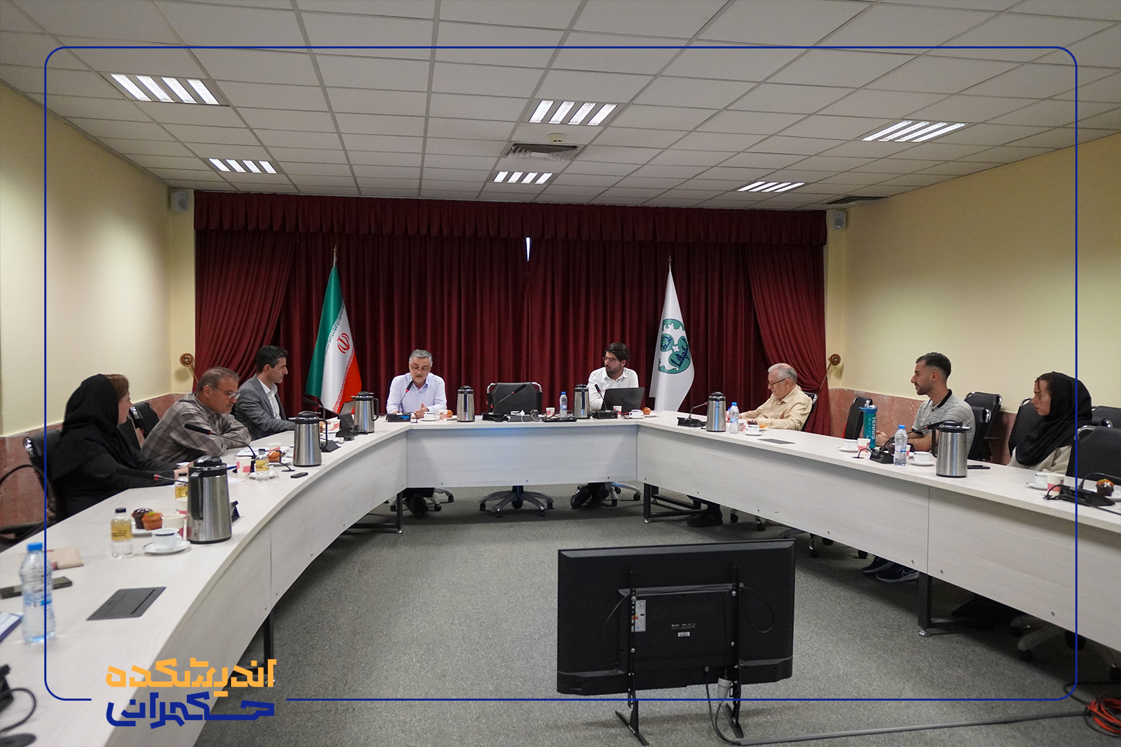 نشست شورای اقتصاد کلان اتاق بازرگانی اصفهان و اندیشکده حکمرانی